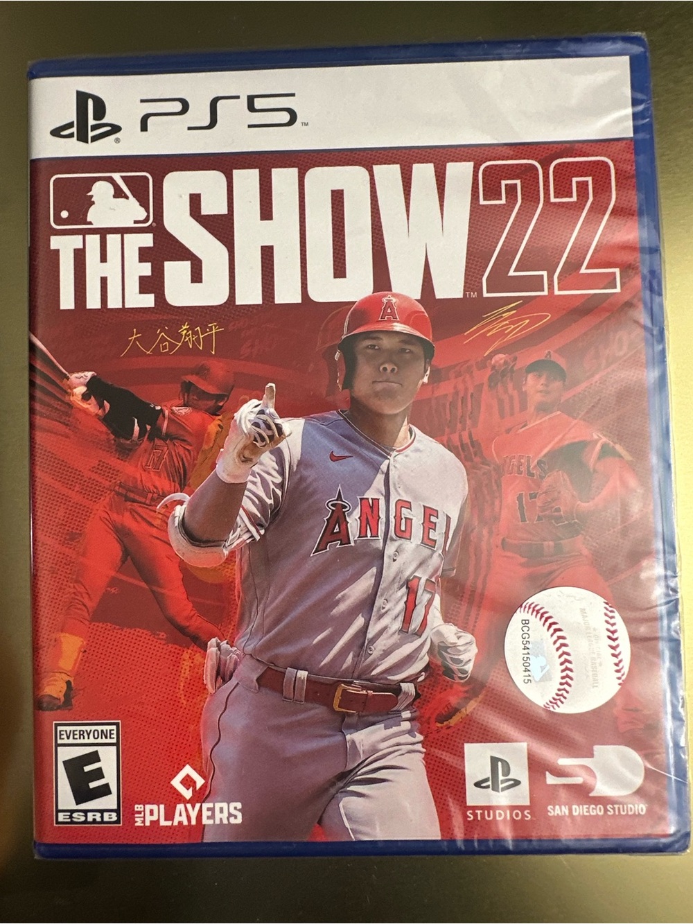 MLB The Show 22 PS5 Video Game - Red Cover
